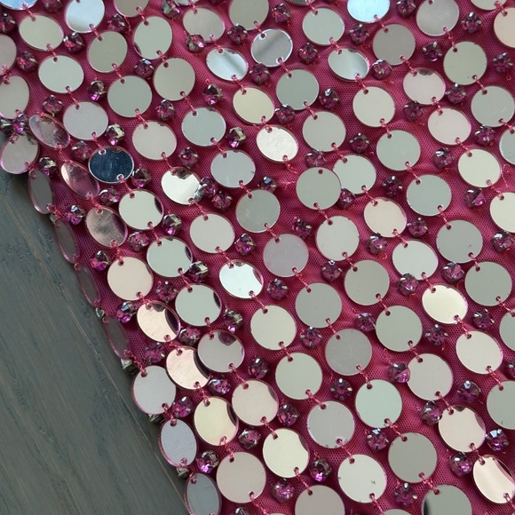 Retrofete Pink Sequin Maxi Dress - Picture 7 of 14